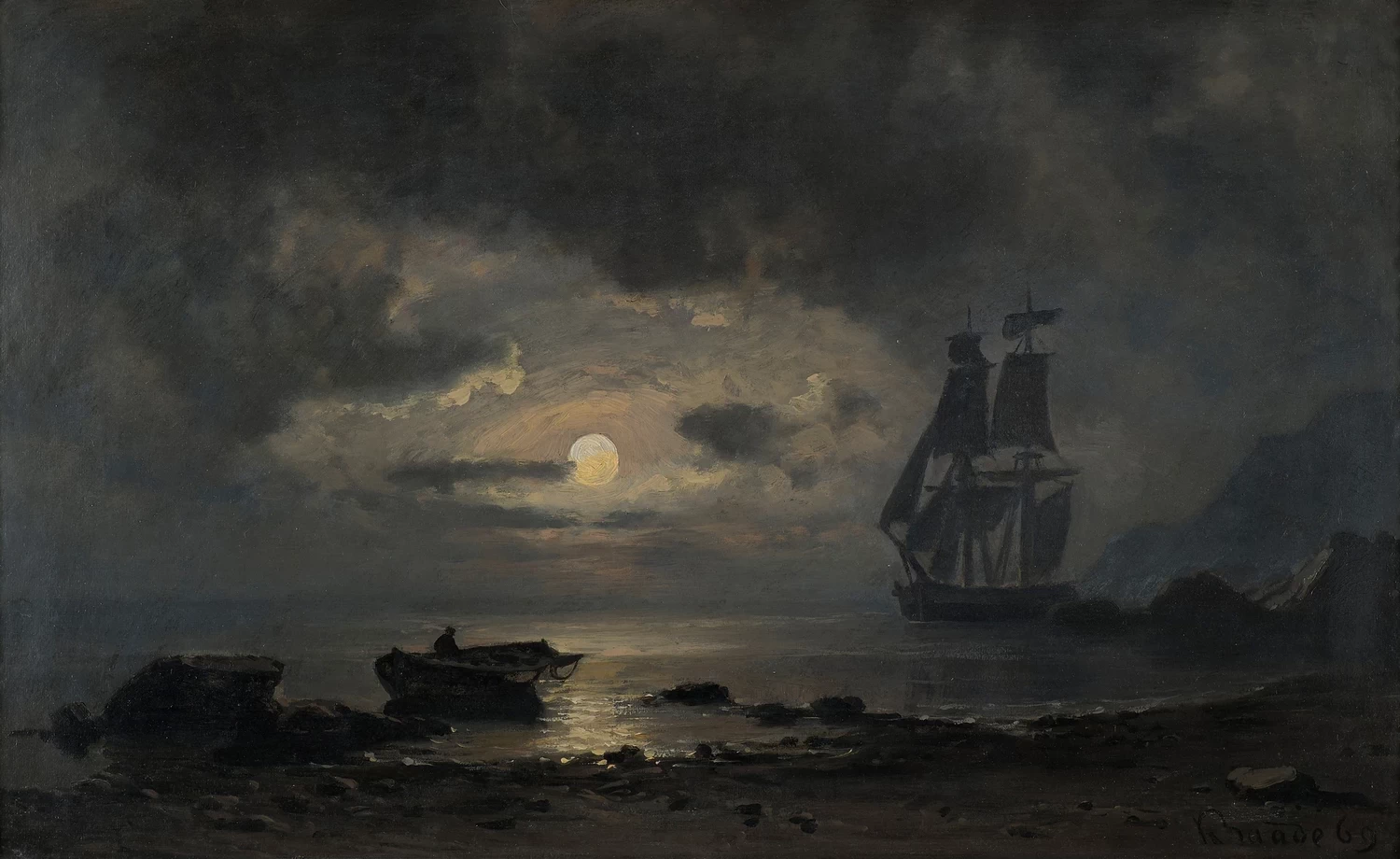 Chiaro di luna, 1869